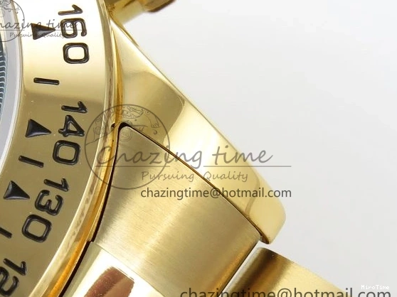 MiroTime 0104 ModernLook Daytona 116508 QF 1:1 Best Edition Green Dial on YG Bracelet SH4130 V3 (Gain Weight) 1724